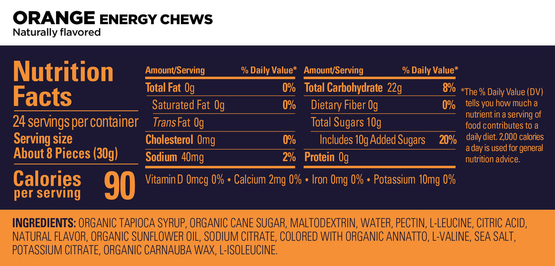 Gu Energy Chews - Double Serving