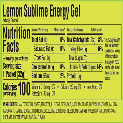 Gu Energy Gel - Lemon Sublime