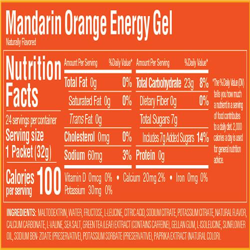 Gu Energy Gel - Mandarin Orange